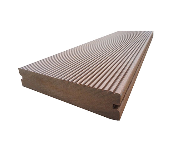 30mm厚棕色户外塑木地板