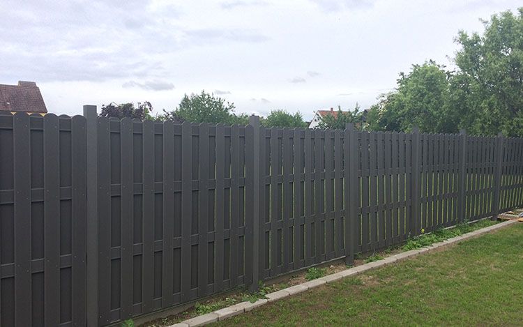木塑花园围栏